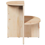 Couchtisch Natur 50 x 40 x 50 cm Massivholz Kiefer