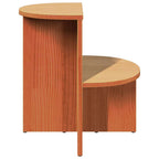 Couchtisch Wachsbraun 50 x 40 x 50 cm Massivholz Kiefer
