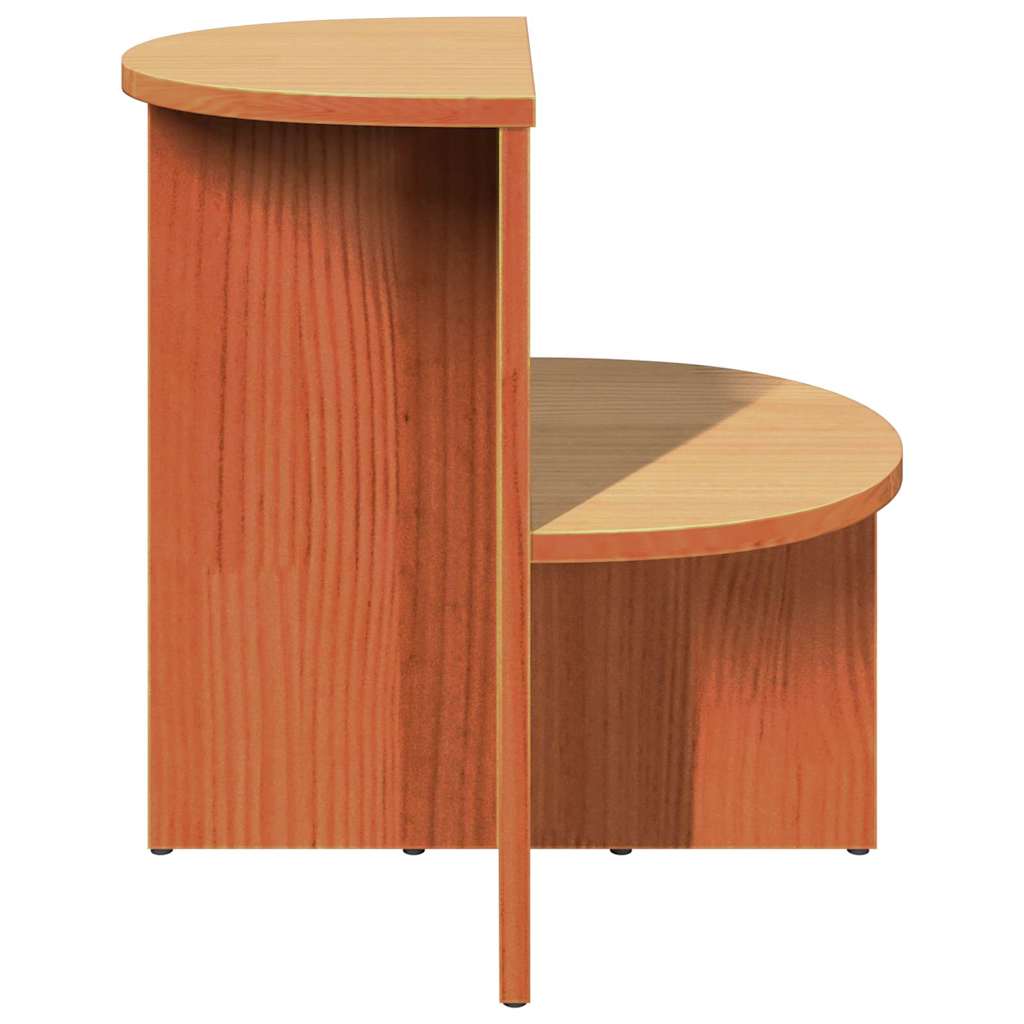 Couchtisch Wachsbraun 50 x 40 x 50 cm Massivholz Kiefer
