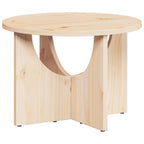 Couchtisch Natur 50 x 50 x 35 cm Massivholz Kiefer