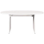 Couchtisch Weiß 80 x 40 x 35 cm Massives Kiefernholz