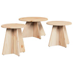 Couchtisch 3 pcs Natur