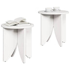Couchtisch 2 pcs Weiß