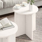 Couchtisch 2 pcs Weiß