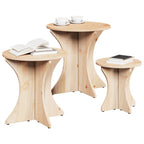 Couchtisch 3 pcs Natur
