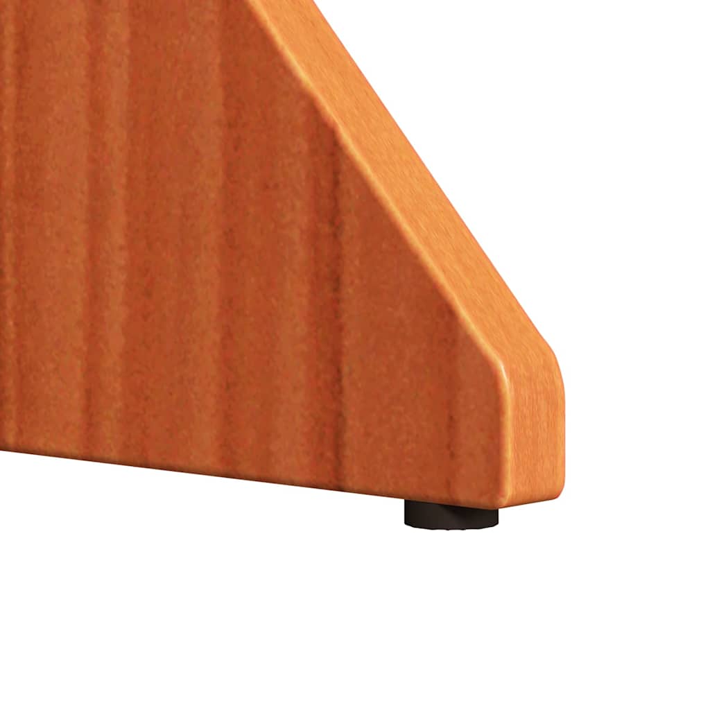 Couchtisch 3 pcs Wachsbraun