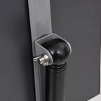 Plakatständer 2 pcs Schwarz 45 x 32,7 x 108 cm Aluminium