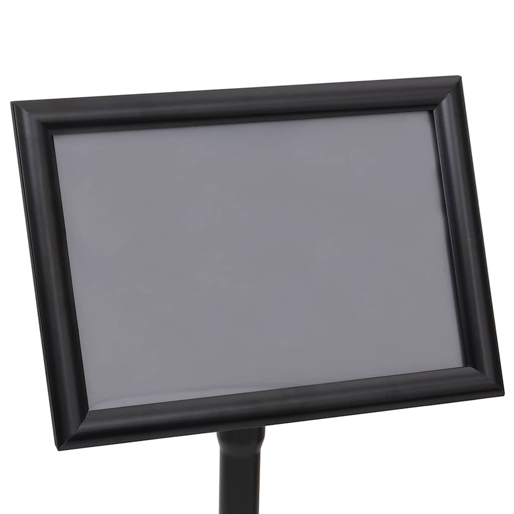 Plakatständer 2 pcs Schwarz 45 x 32,7 x 108 cm Aluminium
