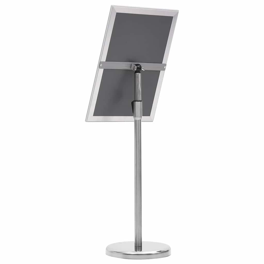 Plakatständer 2 pcs Silber 45 x 32,7 x 108 cm Aluminium