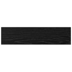 Regalbrett 4 pcs Schwarz 40 x 10 x 1,5 cm Holzwerkstoff