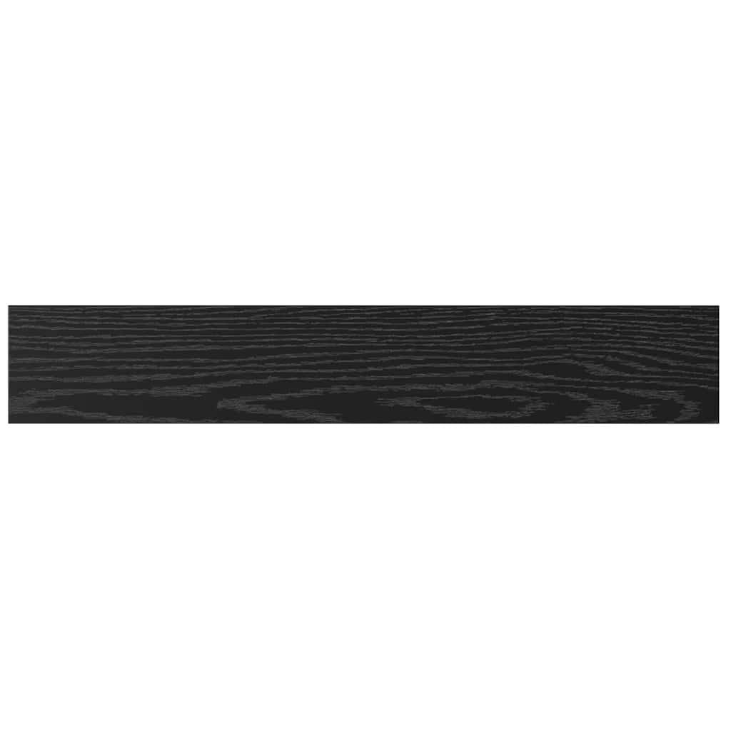 Regalbrett 4 pcs Schwarz 60 x 10 x 1,5 cm Holzwerkstoff