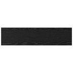 Regalbrett 4 pcs Schwarz 80 x 20 x 1,5 cm Holzwerkstoff