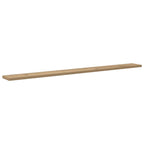 Regalbrett 4 pcs Braun 100 x 10 x 1,5 cm Holzwerkstoff