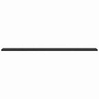 Regalbrett 4 pcs Schwarz 100 x 10 x 1,5 cm Holzwerkstoff
