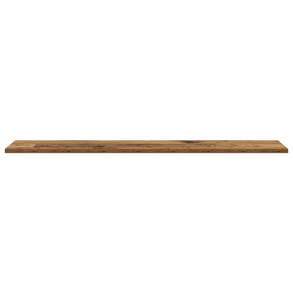 Regalbrett 4 pcs Braun 100 x 20 x 1.5 cm Holzwerkstoff