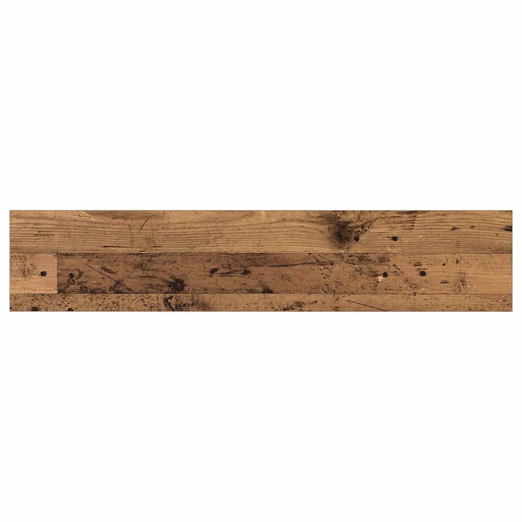 Regalbrett 4 pcs Braun 100 x 20 x 1.5 cm Holzwerkstoff