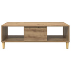 Couchtisch Artisan-Eiche 102 x 55 x 35 cm Holzwerkstoff