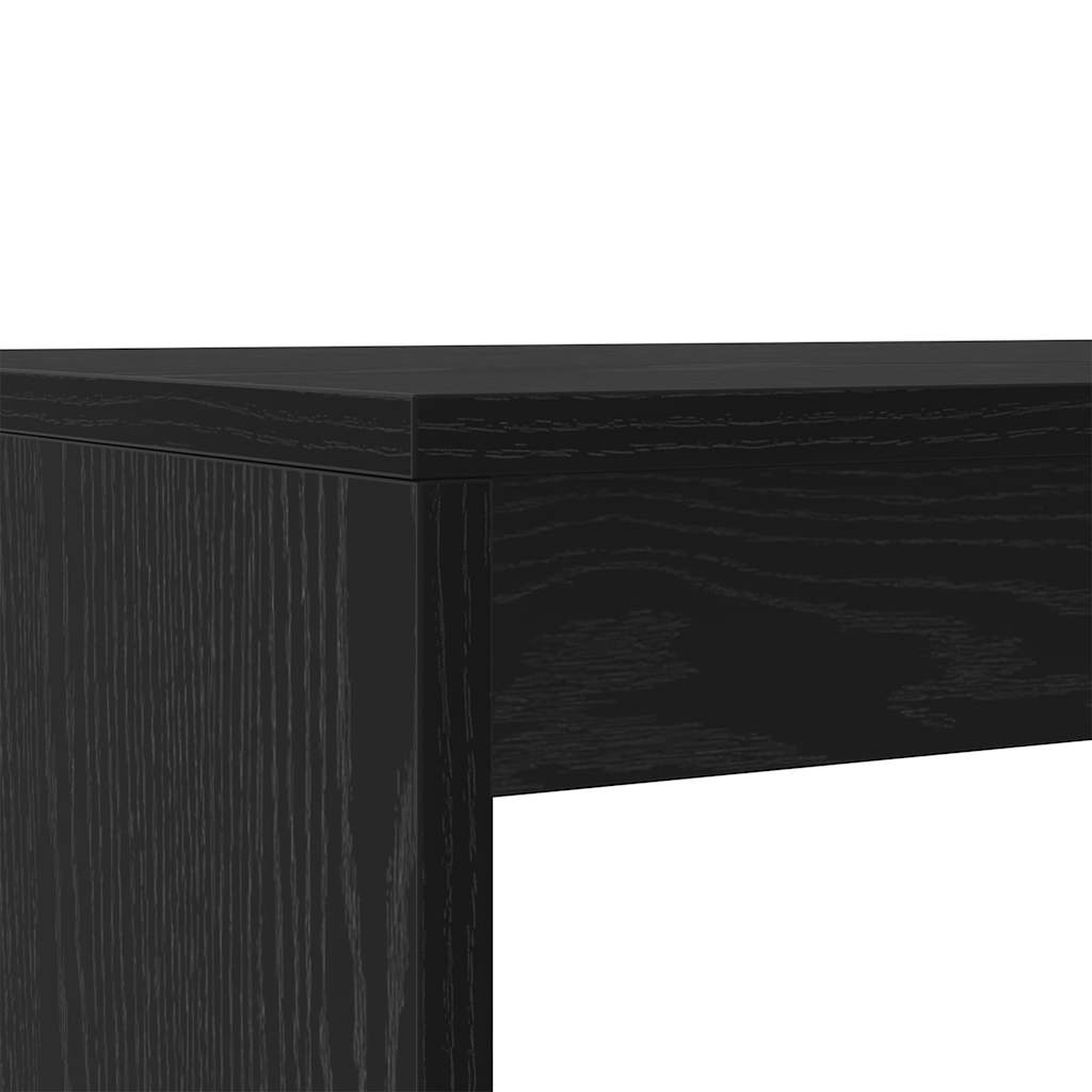 Essgruppe 2 pcs Schwarz Eichen-Optik Holzwerkstoff