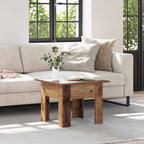 Couchtisch Altholz 55 x 55 x 42 cm Holzwerkstoff