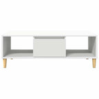 Couchtisch Weiß 102 x 55 x 35 cm Holzwerkstoff