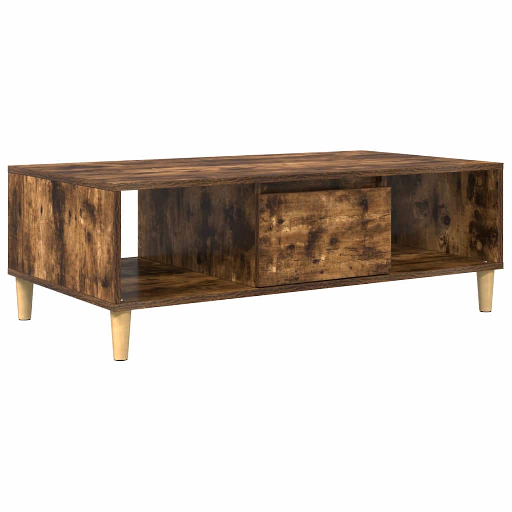Couchtisch Geräucherte Eiche 102 x 55 x 35 cm Holzwerkstoff