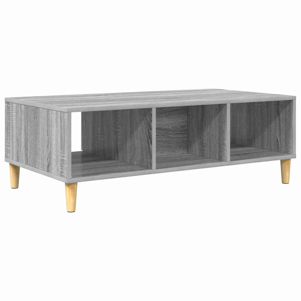 Couchtisch Graues Sonoma 102 x 55 x 35 cm Holzwerkstoff