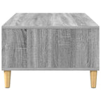 Couchtisch Graues Sonoma 102 x 55 x 35 cm Holzwerkstoff