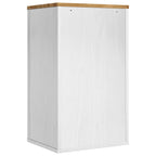 Badezimmer-Wandschrank mit Regal FLORO Weiß 35 x 30 x 60 cm