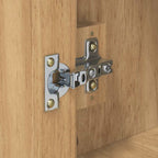 Badezimmerschrank mit Regal FLORO Wachsbraun 35 x 30 x 90 cm