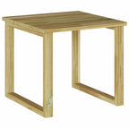 Tisch 3 pcs Natur Imprägniertes Kiefernholz