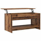 Couchtisch Altholz 80 x 50,5 x 41,5 cm Holzwerkstoff