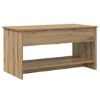 Couchtisch Artisan-Eiche 80 x 50,5 x 41,5 cm Holzwerkstoff