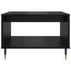 Couchtisch Schwarz Eichen-Optik 60 x 50 x 40 cm Holzwerkstoff