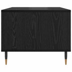 Couchtisch Schwarz Eichen-Optik 60 x 50 x 40 cm Holzwerkstoff