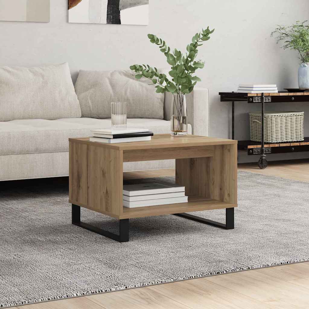 Couchtisch Artisan-Eiche 60 x 50 x 40 cm Holzwerkstoff