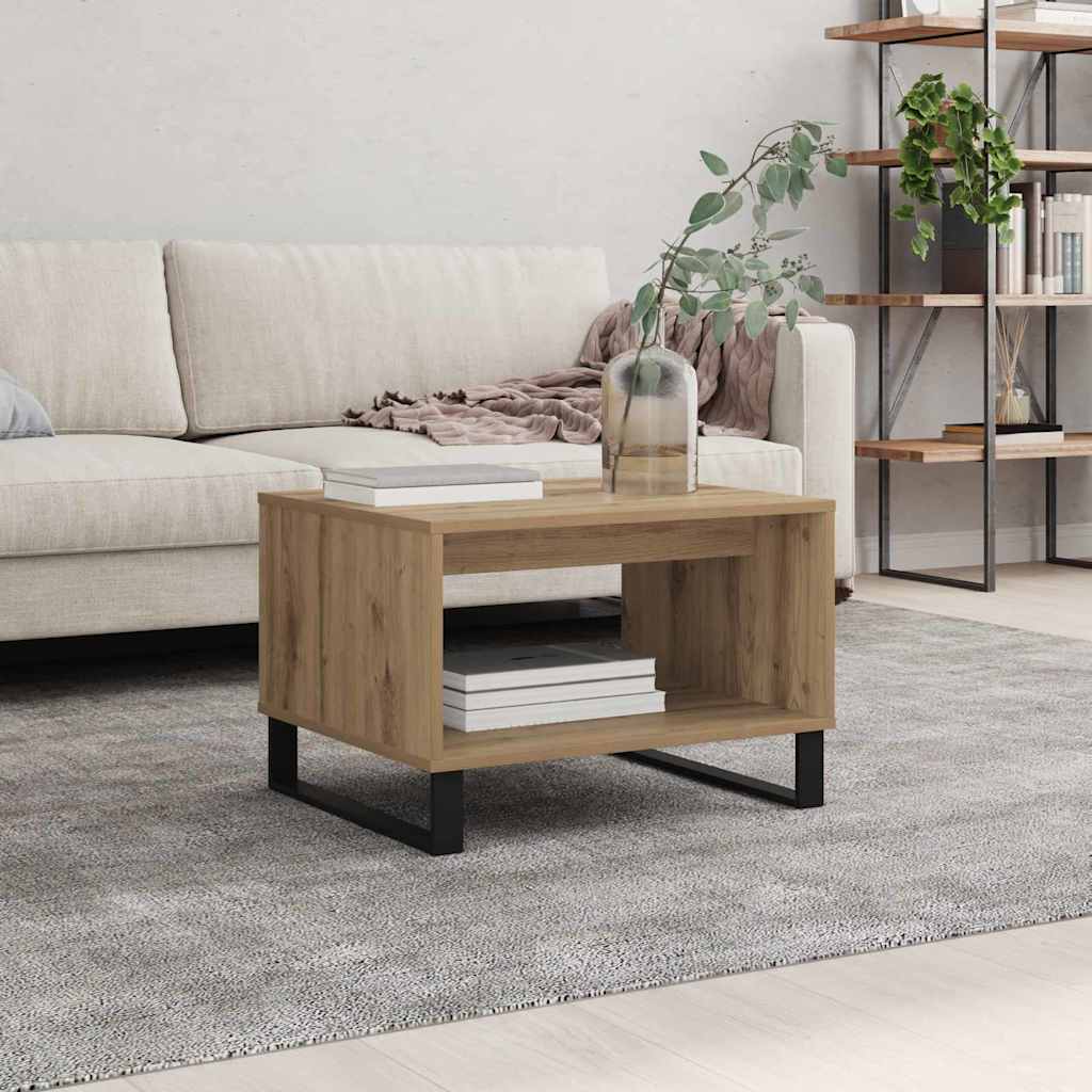 Couchtisch Artisan-Eiche 60 x 50 x 40 cm Holzwerkstoff