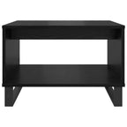 Couchtisch Schwarz Eichen-Optik 60 x 50 x 40 cm Holzwerkstoff