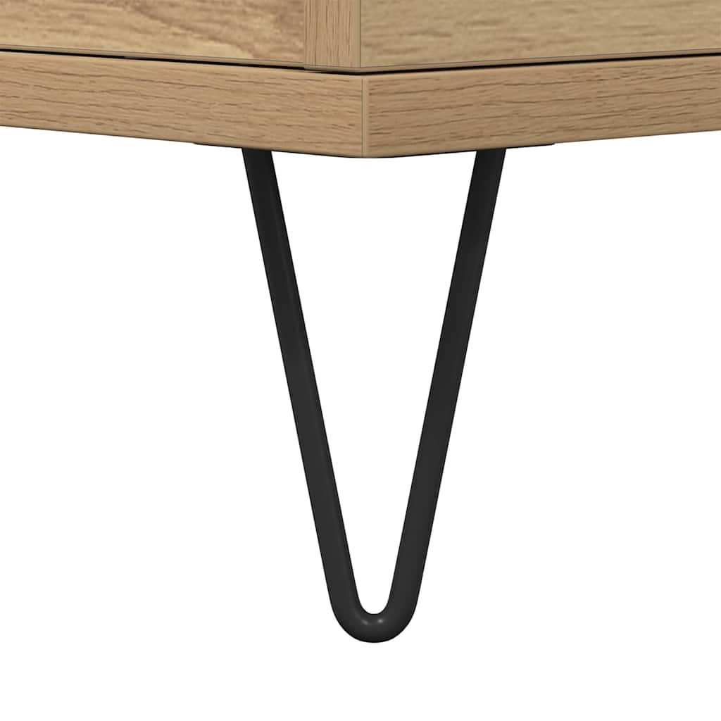Couchtisch Artisan-Eiche 90 x 44.5 x 45 cm Holzwerkstoff