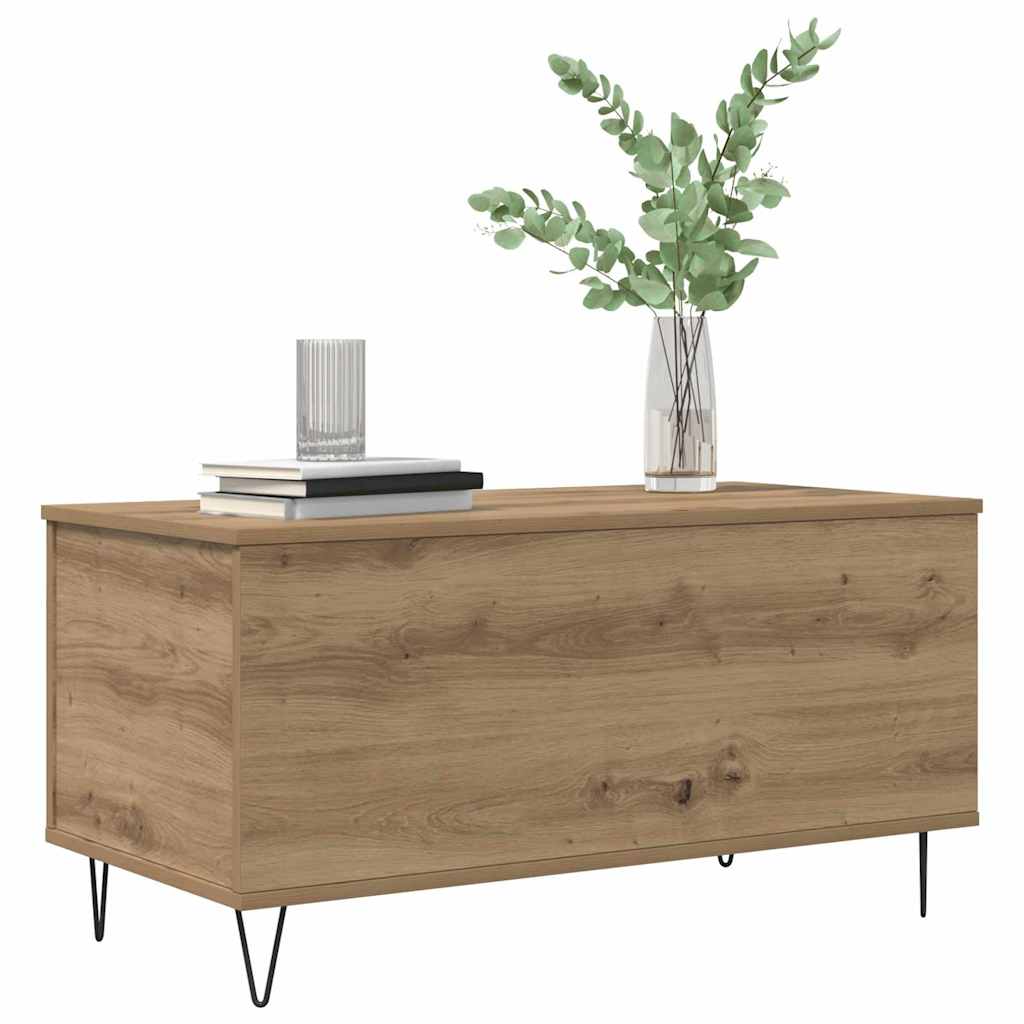 Couchtisch Artisan-Eiche 90 x 44.5 x 45 cm Holzwerkstoff