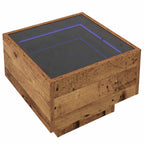 Couchtisch Altholz 40 x 40 x 30 cm Holzwerkstoff