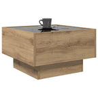 Couchtisch Artisan-Eiche 50 x 50 x 30 cm Holzwerkstoff