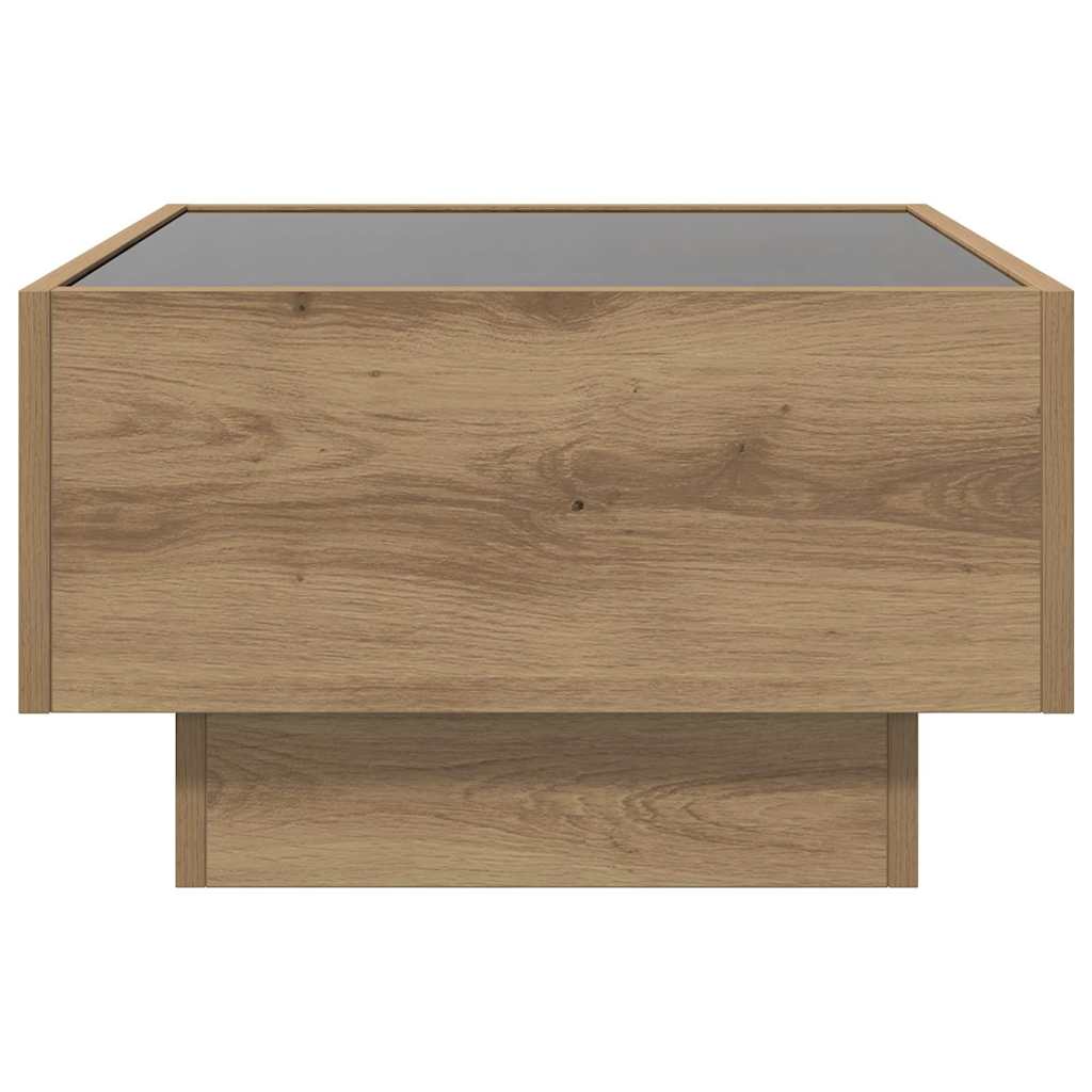 Couchtisch Artisan-Eiche 50 x 50 x 30 cm Holzwerkstoff
