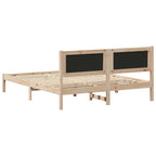 Bettgestell mit gepolstertem Kopfteil Hellgrau 160 x 200 cm