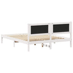 Bettgestell mit gepolstertem Kopfteil Hellgrau 150 x 200 cm