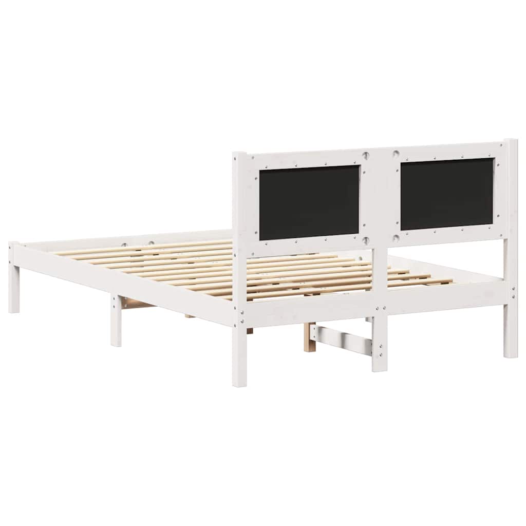 Bettgestell mit gepolstertem Kopfteil Hellgrau 120 x 200 cm