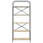 Bücherregal Sonoma-Eiche 80 x 30 x 183 cm Holzwerkstoff