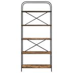 Bücherregal Geräucherte Eiche 80 x 30 x 183 cm Holzwerkstoff