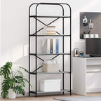 Bücherregal Graues Sonoma 80 x 30 x 183 cm Holzwerkstoff