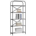 Bücherregal Graues Sonoma 80 x 30 x 183 cm Holzwerkstoff