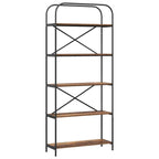 Bücherregal Altholz 80 x 30 x 183 cm Holzwerkstoff